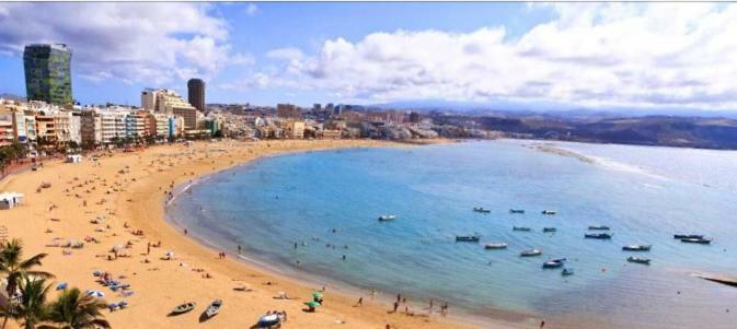 Apartamentos Syria Las Canteras Las Palmas de Gran Canaria Kültér fotó